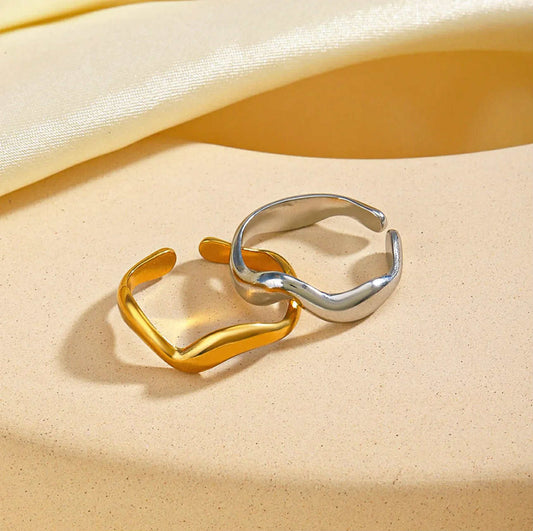 Anillo Wavy